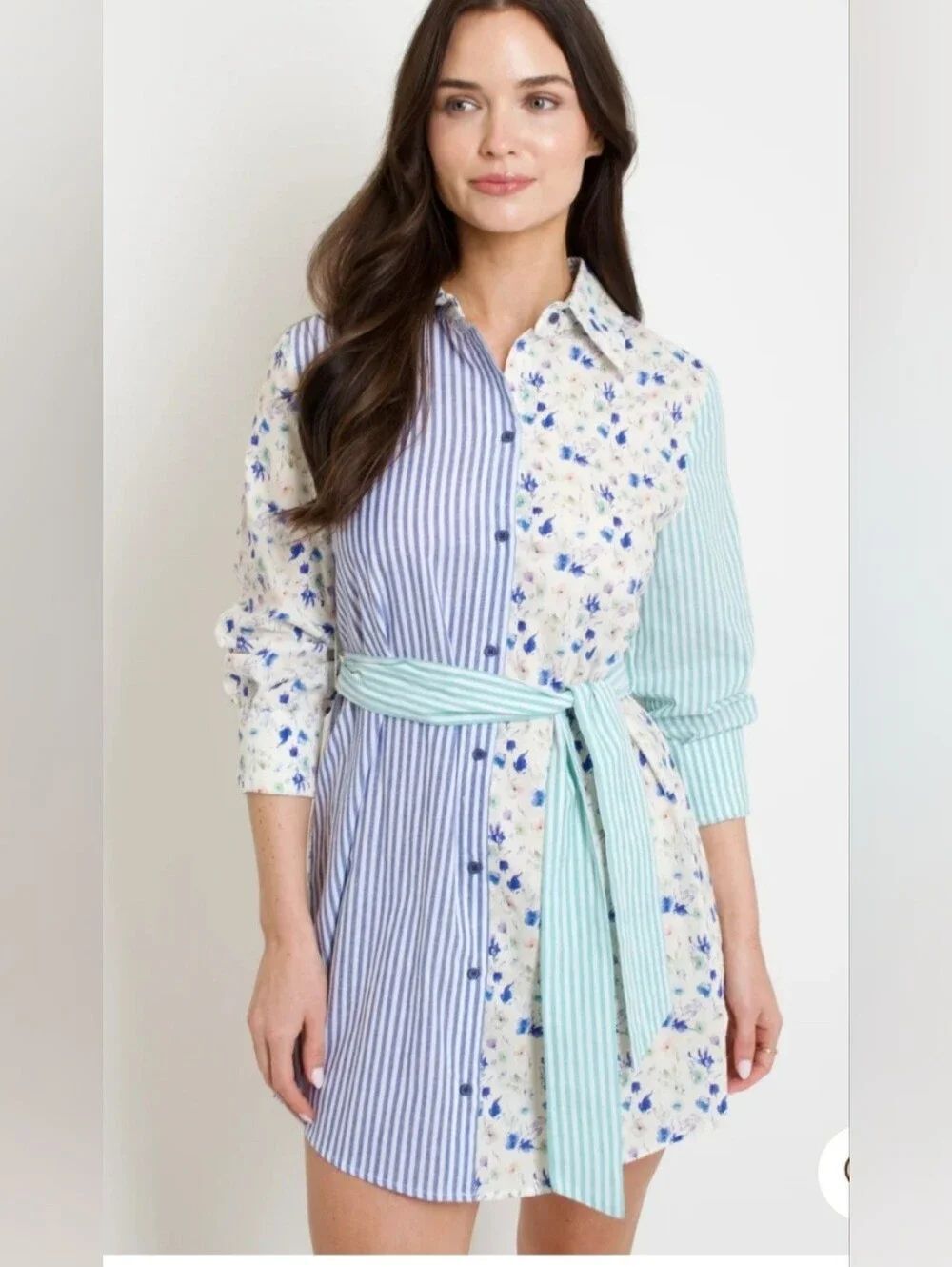 NWT MEET ME IN SANTORINI Santorini Symphony Dress Size S